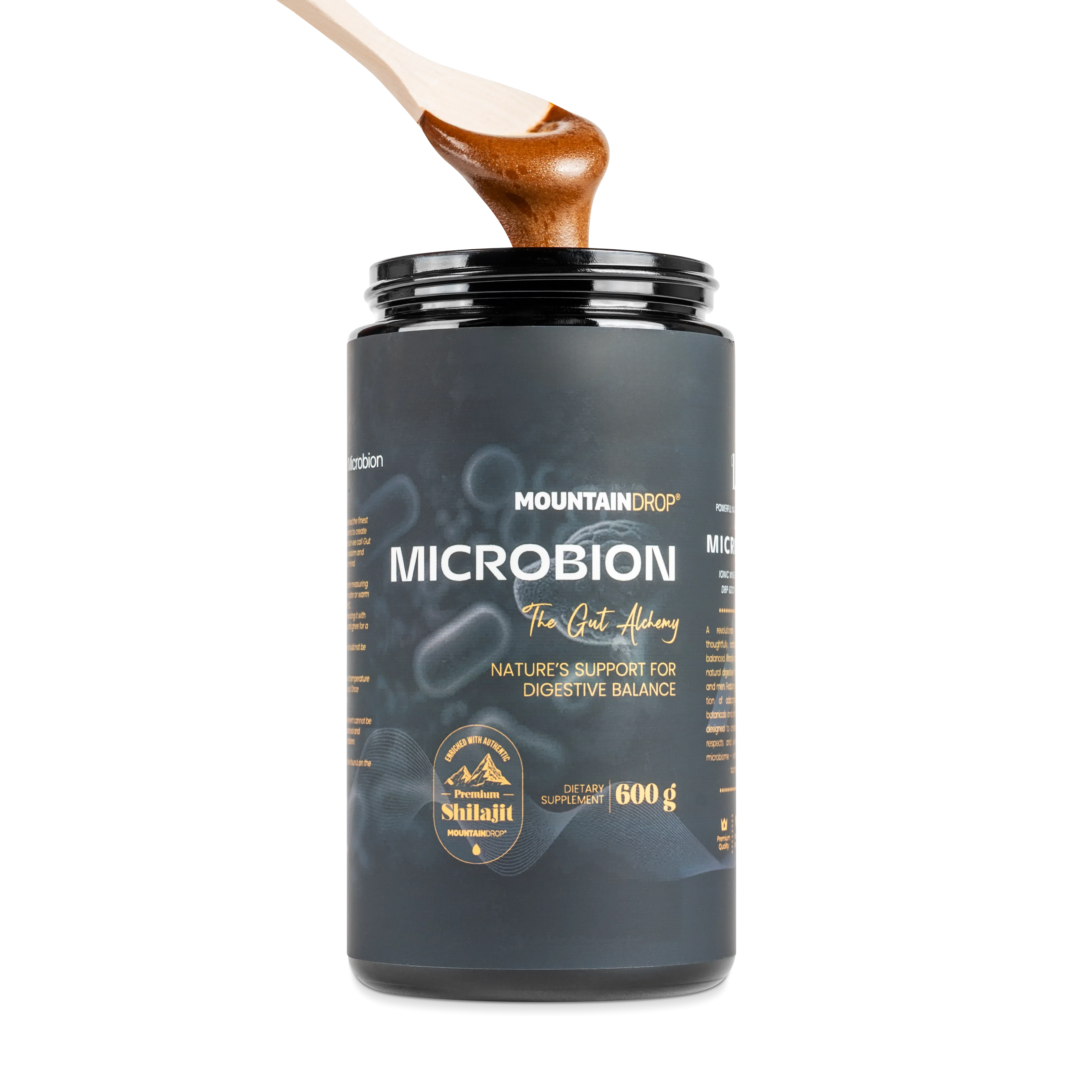 Mountaindrop® Microbion - Prebiotika Tarmflora med Shilajit