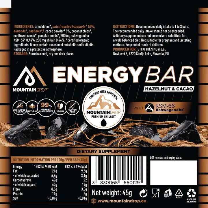 Mountaindrop® Energy Bar 15x45g image 7